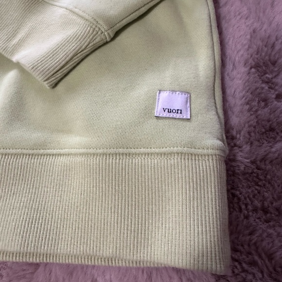 Vuori Halo Pistacio Green Sweatshirt M - Picture 5 of 5